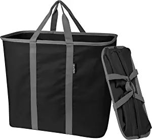 CleverMade Collapsible Laundry Basket, Large Foldable Clothes Hamper Bag, Laundry Tote Carry All ... | Amazon (US)