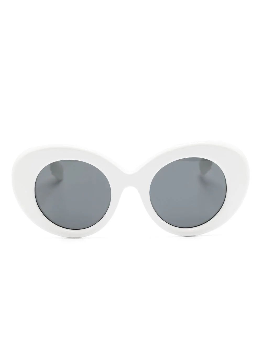 Burberry Eyewear Lola Oversized Round Sunglasses - Farfetch | Farfetch Global