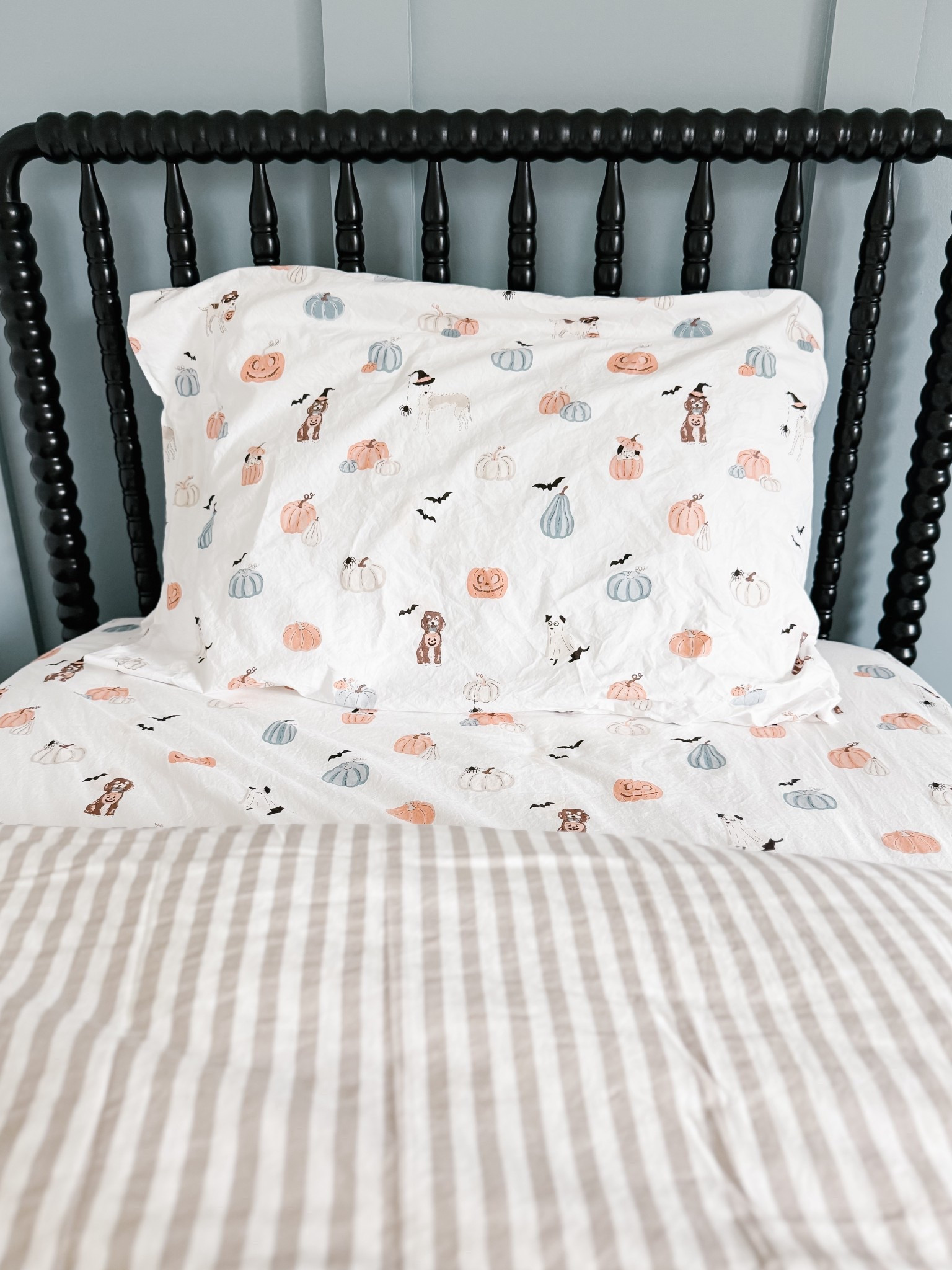 Halloween bedding 🎃🐶

#LTKSeasonal #LTKHome #LTKKids