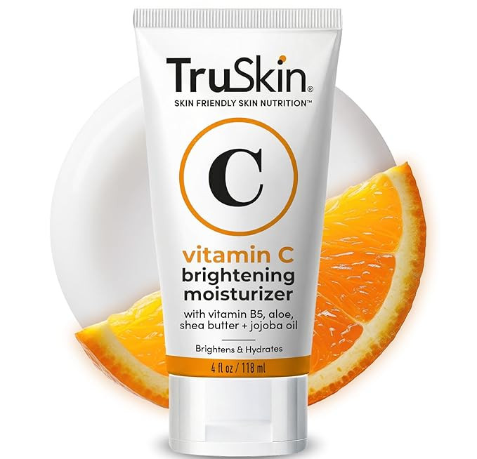 TruSkin Vitamin C Face Cream – Brightening & Hydrating Daily Moisturizer with Vitamin E, B5, Jo... | Amazon (US)