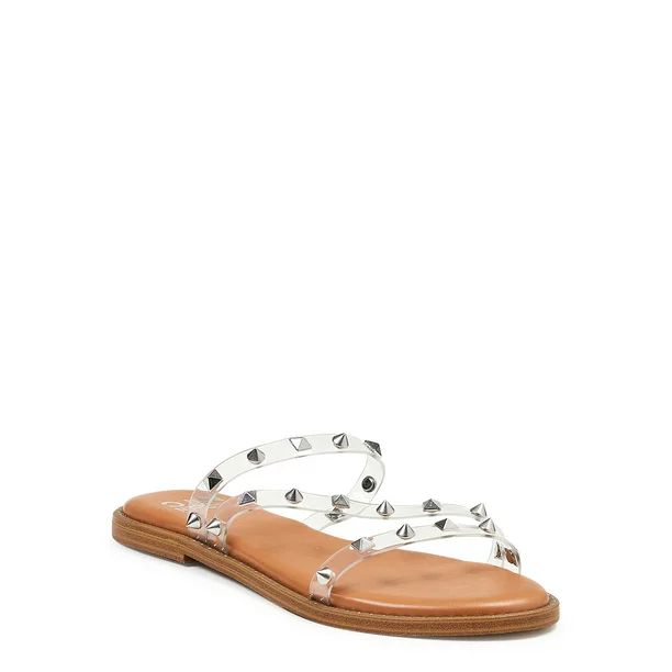 Women Madden Nyc Studded Strap Sandal - Walmart.com | Walmart (US)