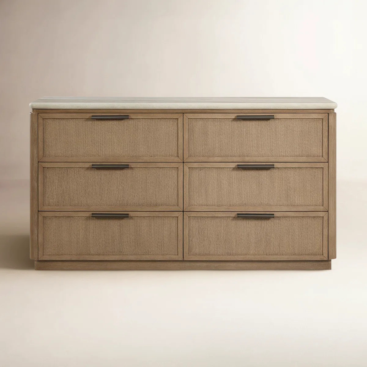 Marielle Dresser - Rope Drawer Fronts - Toffee | Wayfair North America