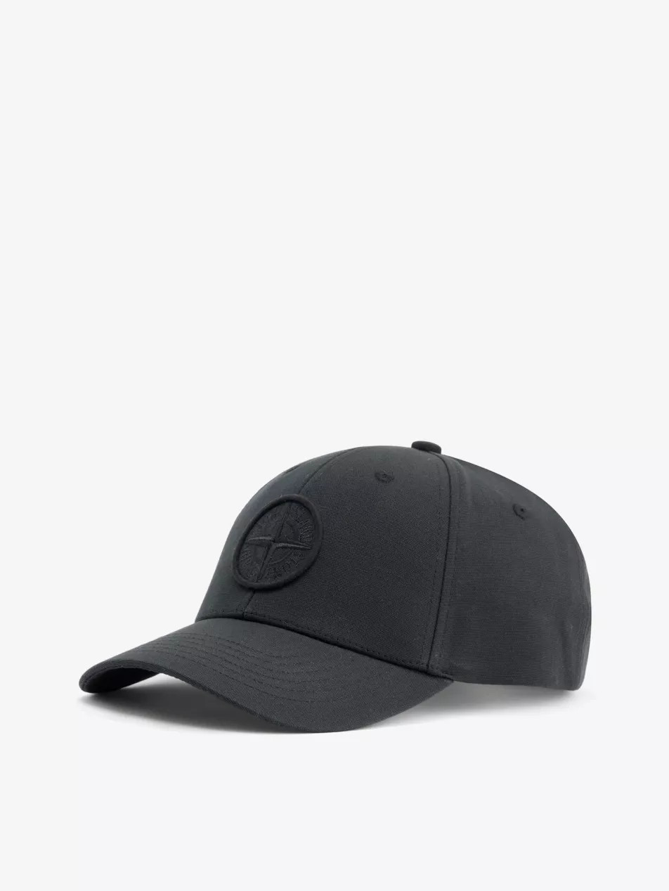 Logo-embroidered cotton-canvas cap | Selfridges