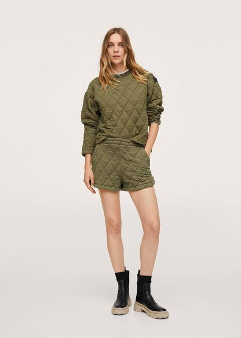 Gesteppte Shorts | MANGO (DE)