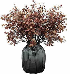 JAKY-Global Babys Breath Silk Artificial Flowers 6 Bundle European Fake Plants Decor Wedding Part... | Amazon (US)
