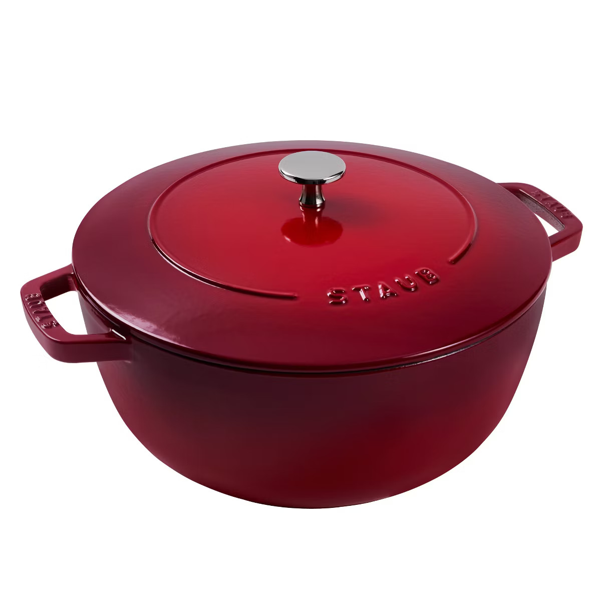 Staub Cast Iron Essential French Oven, Dutch Oven, 5-quart, serves 5-6, Made in France - Citron | Target