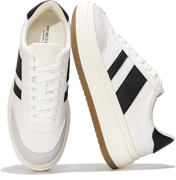 Project Cloud Sneakers for Women - Lightweight Women's Fashion Sneakers Memory Foam Insole Womens... | Amazon (US)