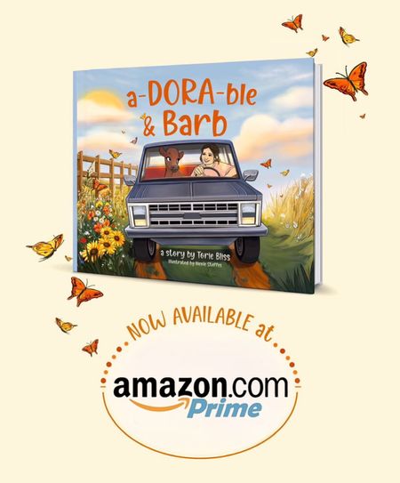 The children’s book I wrote “a-DORA-ble & Barb” is now available on Amazon ! The perfect Christmas/baby shower gift ! A true story! 
“My name is a-DORA-ble 
& I’m a mini cow 
my mommy is a human 
& let me tell you how!” 🐮

#LTKGiftGuide #LTKkids #LTKbaby