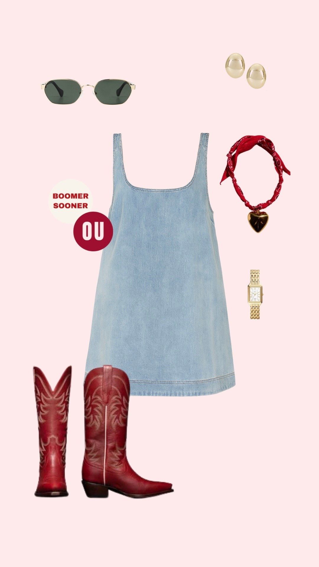 OU, Oklahoma red & white college football gameday outfit inspo!! ❤️❤️

#LTKSeasonal #LTKU #LTKStyleTip