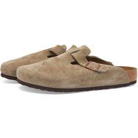 Birkenstock Boston SFB in Taupe Suede, Size UK 7 | END. Clothing | End Clothing (US & RoW)