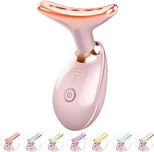 Fastaid 7-in-1 Neck Tightening Device, Face Neck Massager for Skin Care Routine at Home, Glossy P... | Amazon (US)