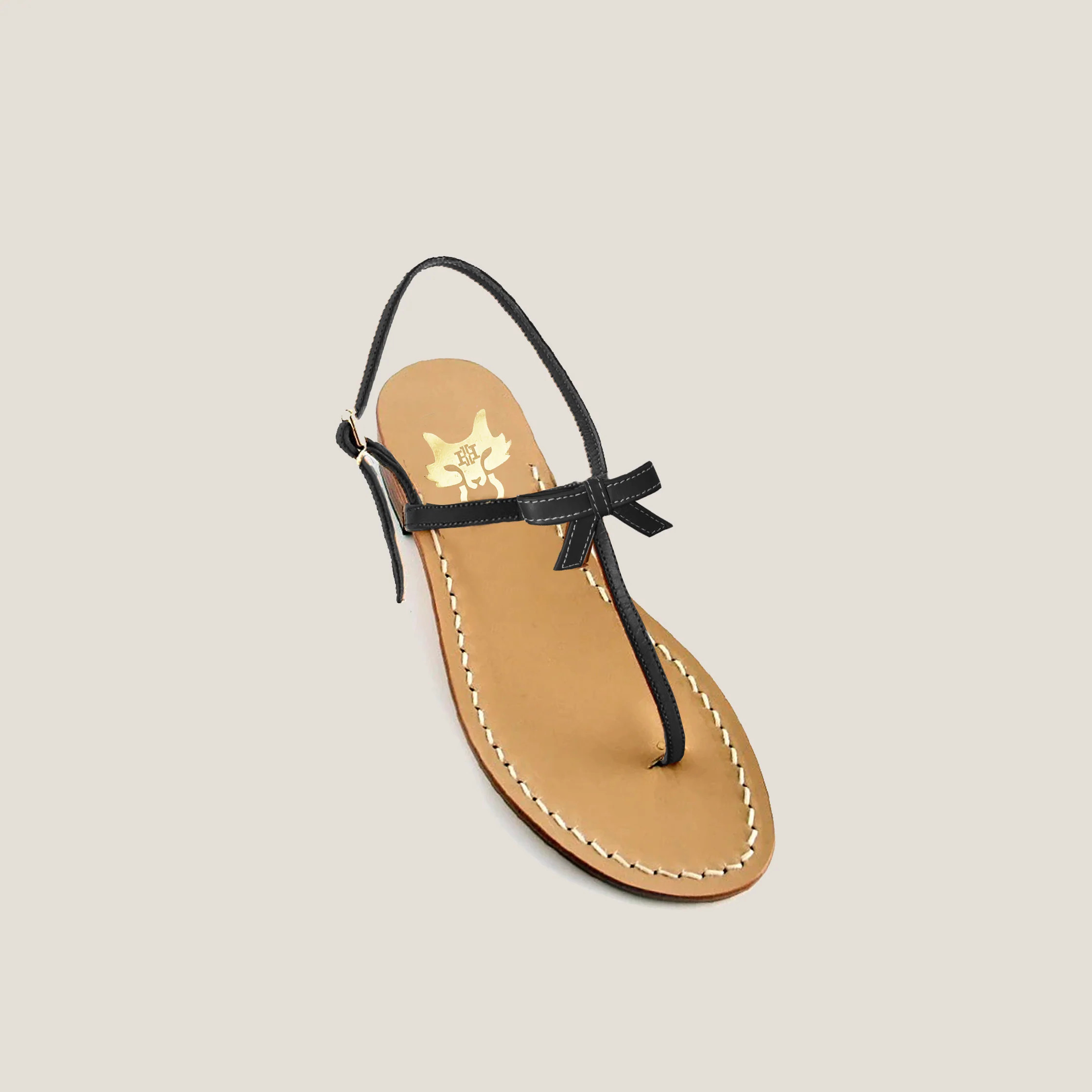 MME.MINK Jackie Sandal  - NOIR | MME.MINK