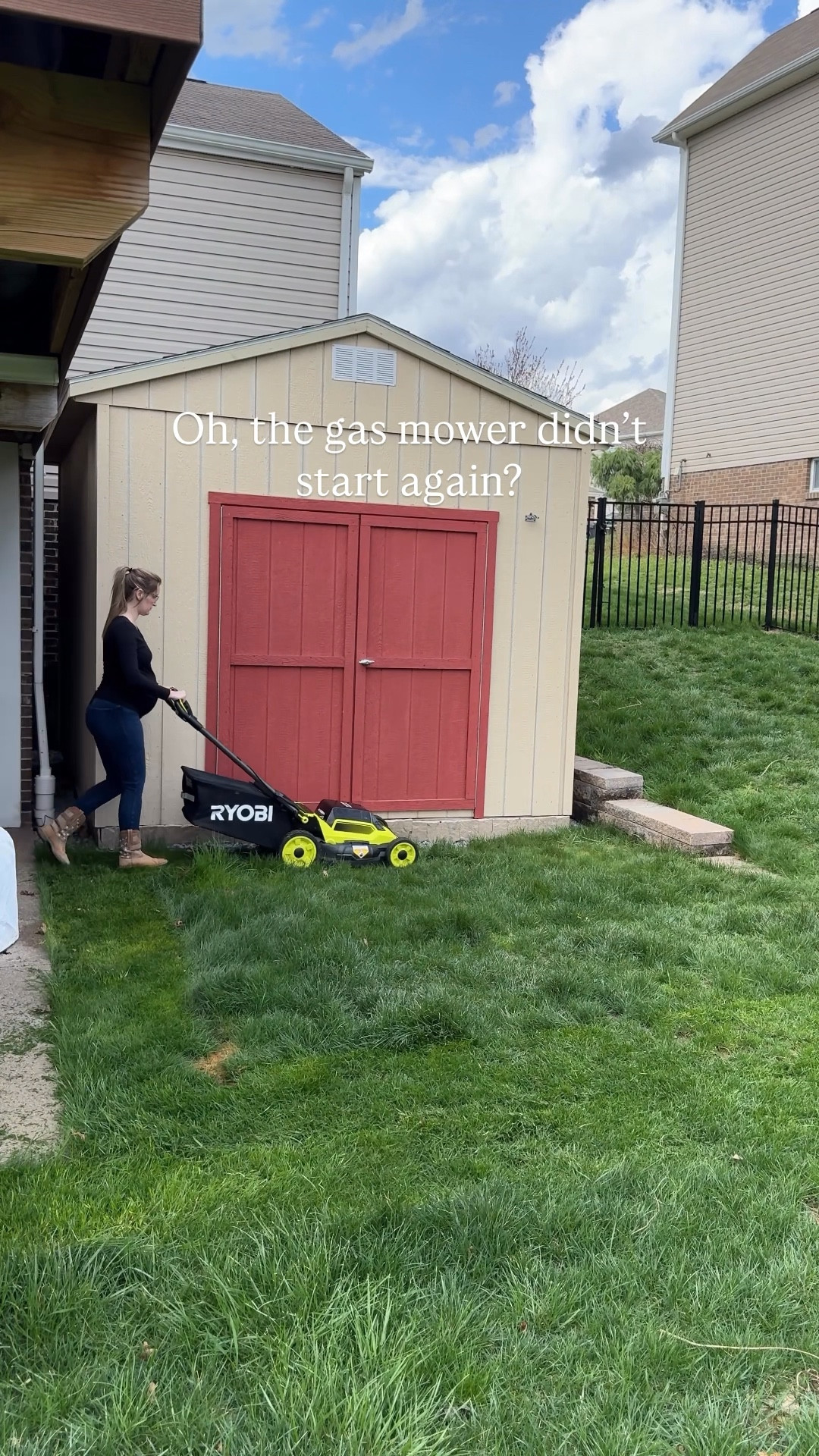 This year we switched our gas push mower to an electric battery powered one! Zero maintenance and starts without an issue! 

#LTKdayinmylife