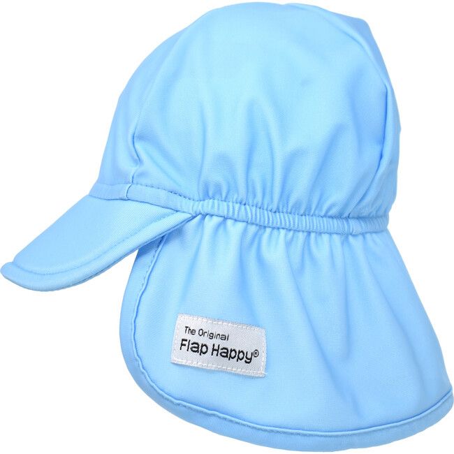 UPF 50 Swim Flap Hat, Reef Blue | Maisonette