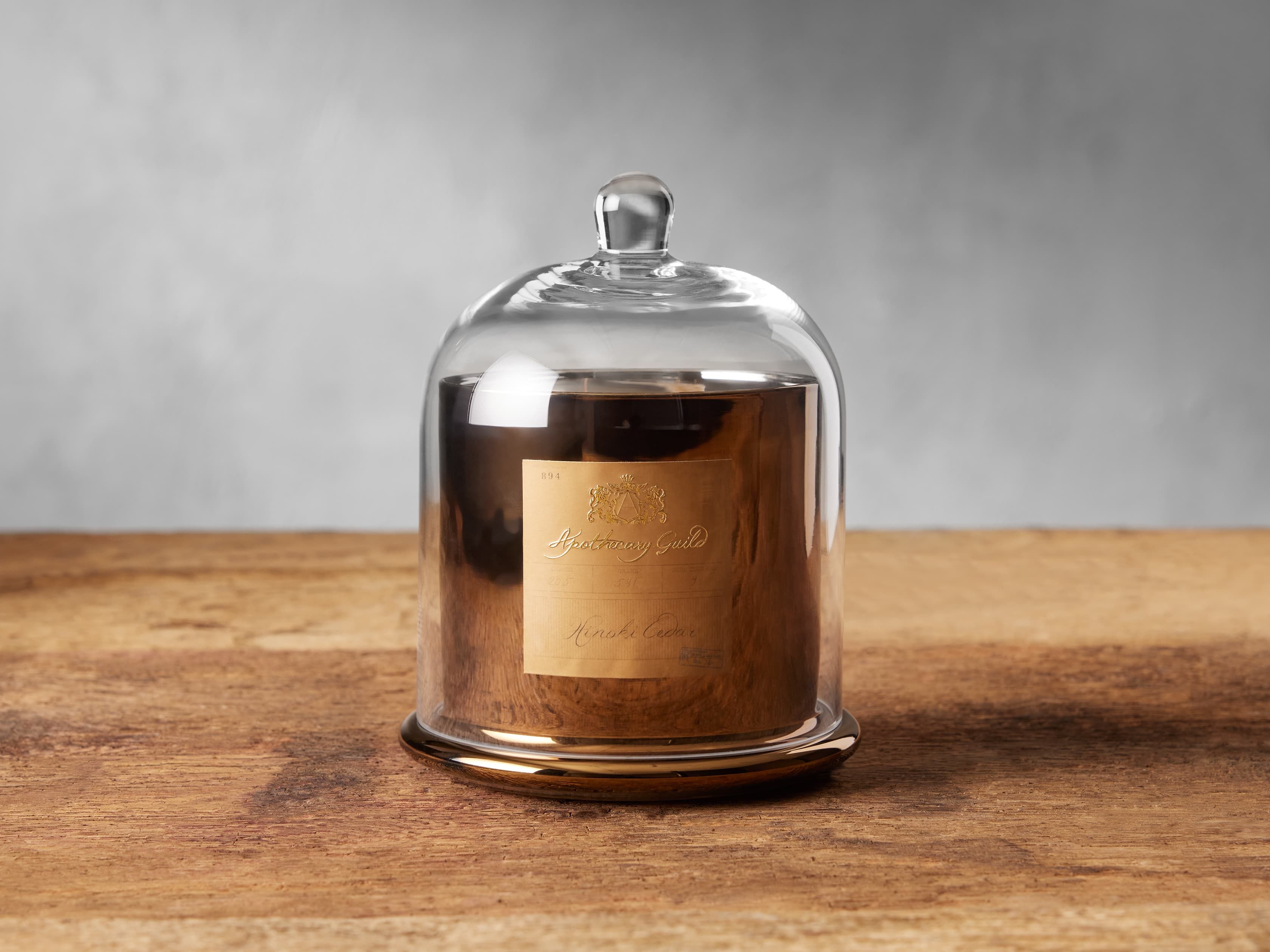 Hinoki Cedar Dome Jar Candle | Arhaus