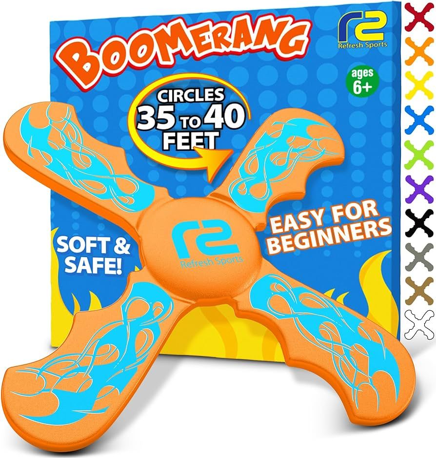 Boomerang for Kids - Best Gifts for Boys & Girls Gift Ideas - Kid Stocking Stuffers & Fun Holiday... | Amazon (US)