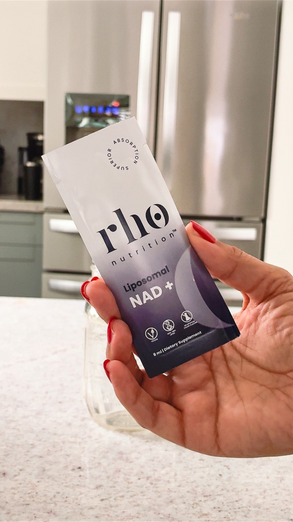 Found this Liposomal NAD+ by Rho Nutrition at one of the wellness events I attended ✨
It’s meant to support energy, focus, and healthy aging at the cellular level. Testing out the sample, but linking the full product for anyone who wants to learn more.

#WellnessFinds #NADPlus #CellularHealth #EnergyBoost #LiposomalSupplements #HealthyAging #WellnessEvent #Supplements #TryWithMe #SelfCareJourney

#LTKselfcare #LTKActive #LTKmorningroutine