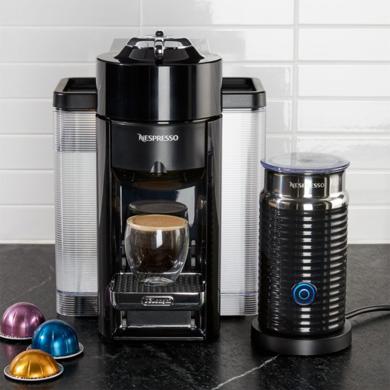 Nespresso by De'Longhi VertuoLine Evoluo Deluxe Bundle + Reviews | Crate and Barrel | Crate & Barrel