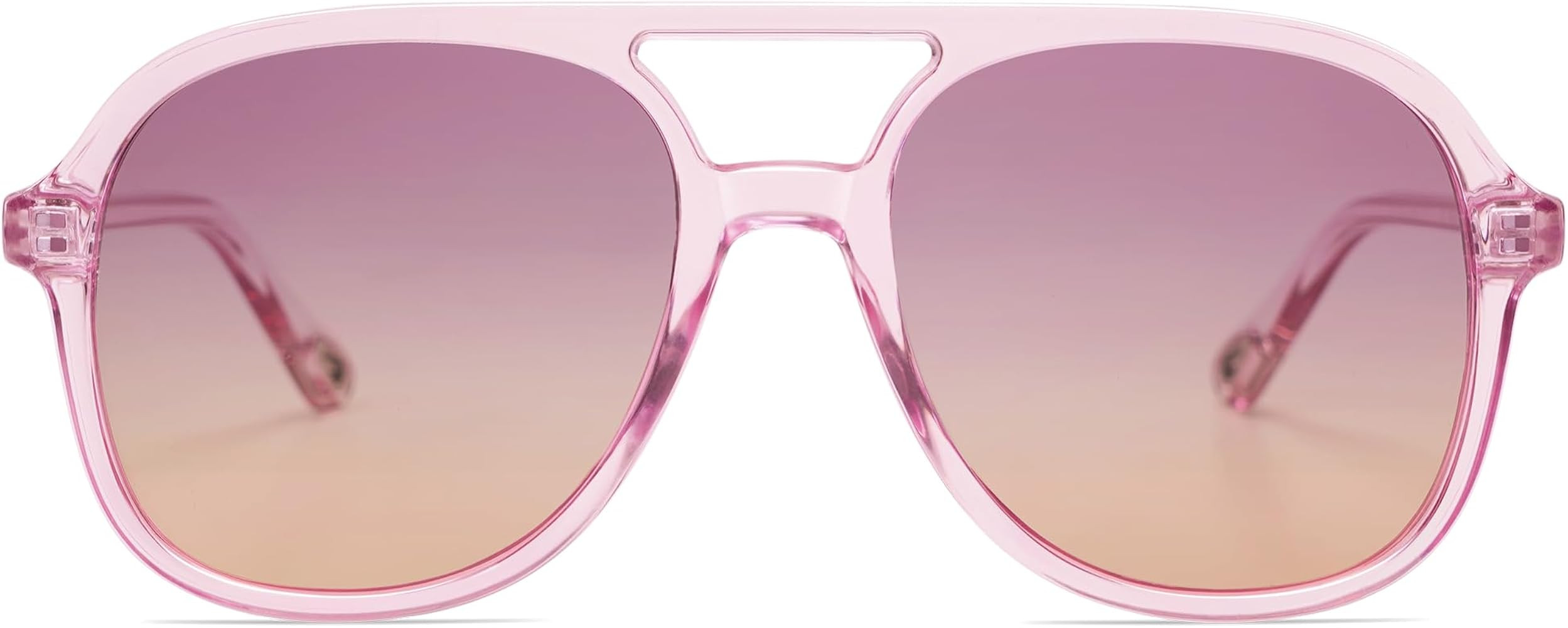 SOJOS Retro Polarized Aviator Sunglasses for Women Men Classic 70s Vintage Trendy Square Aviators | Amazon (US)