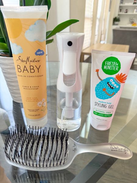Hair products I’m currently using on my toddlers curly hair! 