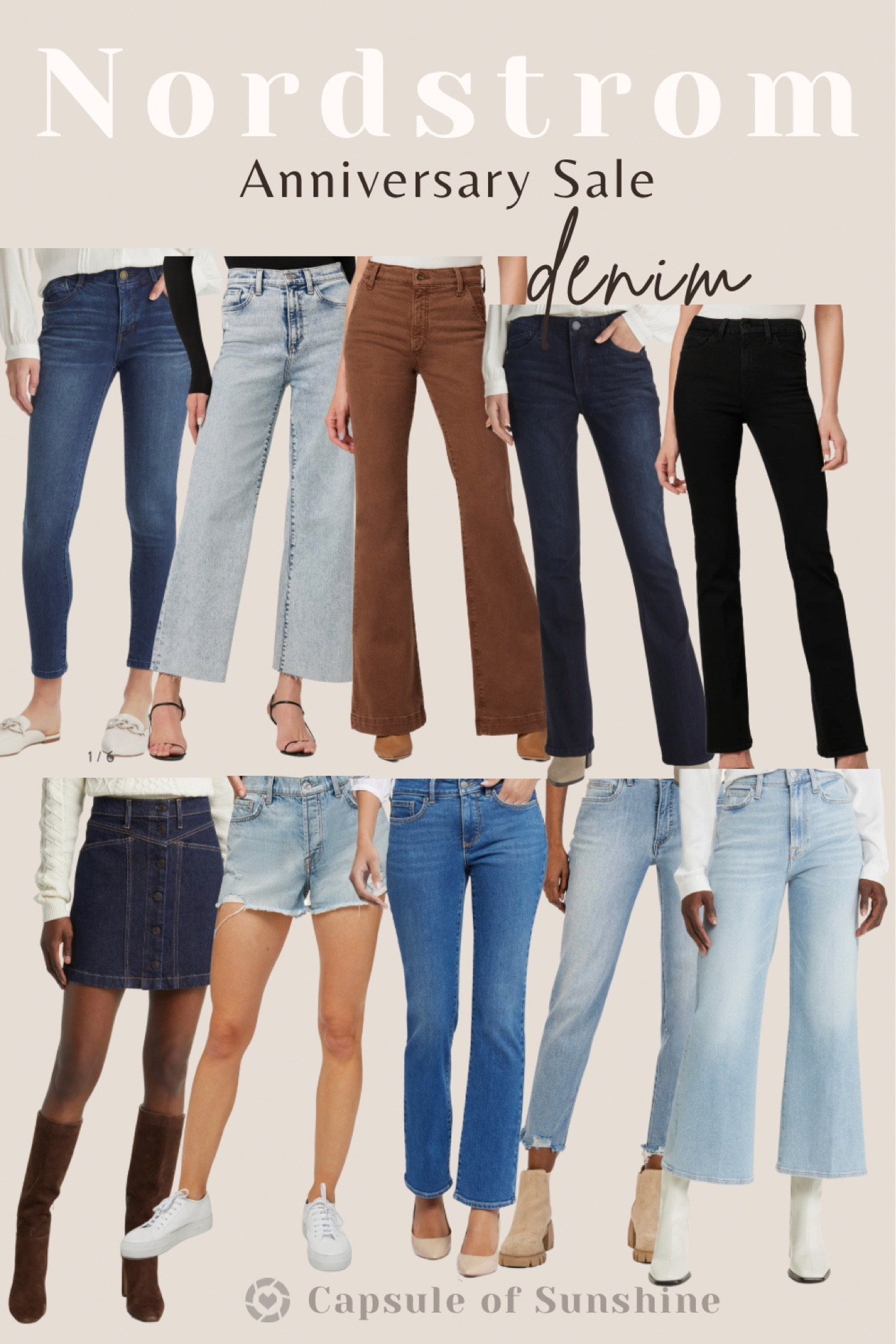 Nordstrom Anniversary Sale 2023 begins SOON!!! 

My top shoe picks from the sale. There’s a good mix of old and new from last year! 

Cardmember Early Access opens up to Icons on July 11, Ambassadors on July 12, Influencers on July 13, and everyone else on July 17. Be sure to check your account if you’re a cardholder to see what level you are and when you’ll gain access. 

Go ahead and SAVE this post so you can easily access it once the sale opens up to you! 

#nordstromanniversarysale #nsale #denim #jeans #7forallmankind #cutoffshorts #bootcut #flare #trousers #straightleg #highwaisted #wideleg #joes #kutfromthekloth #denimskirt 

#LTKBacktoSchool #LTKsalealert #LTKxNSale