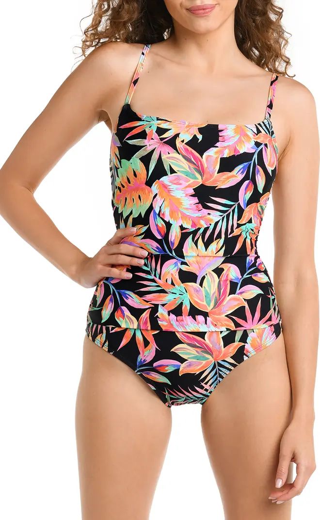 Lingerie Floral One-Piece Swimsuit | Nordstrom