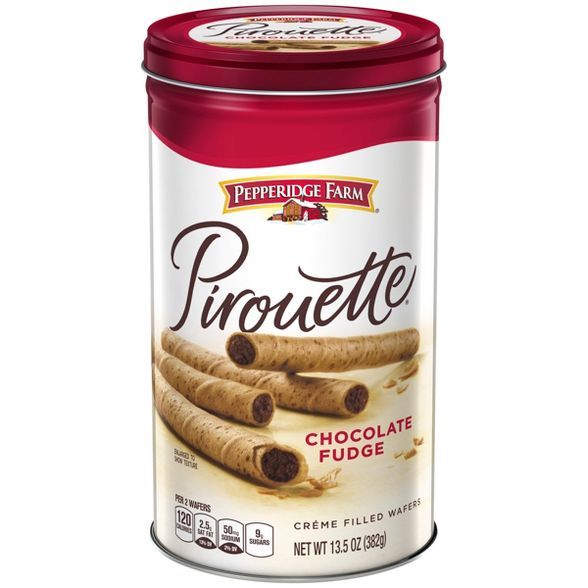 Pepperidge Farm Pirouette Chocolate Fudge Cookies - 13.5oz | Target