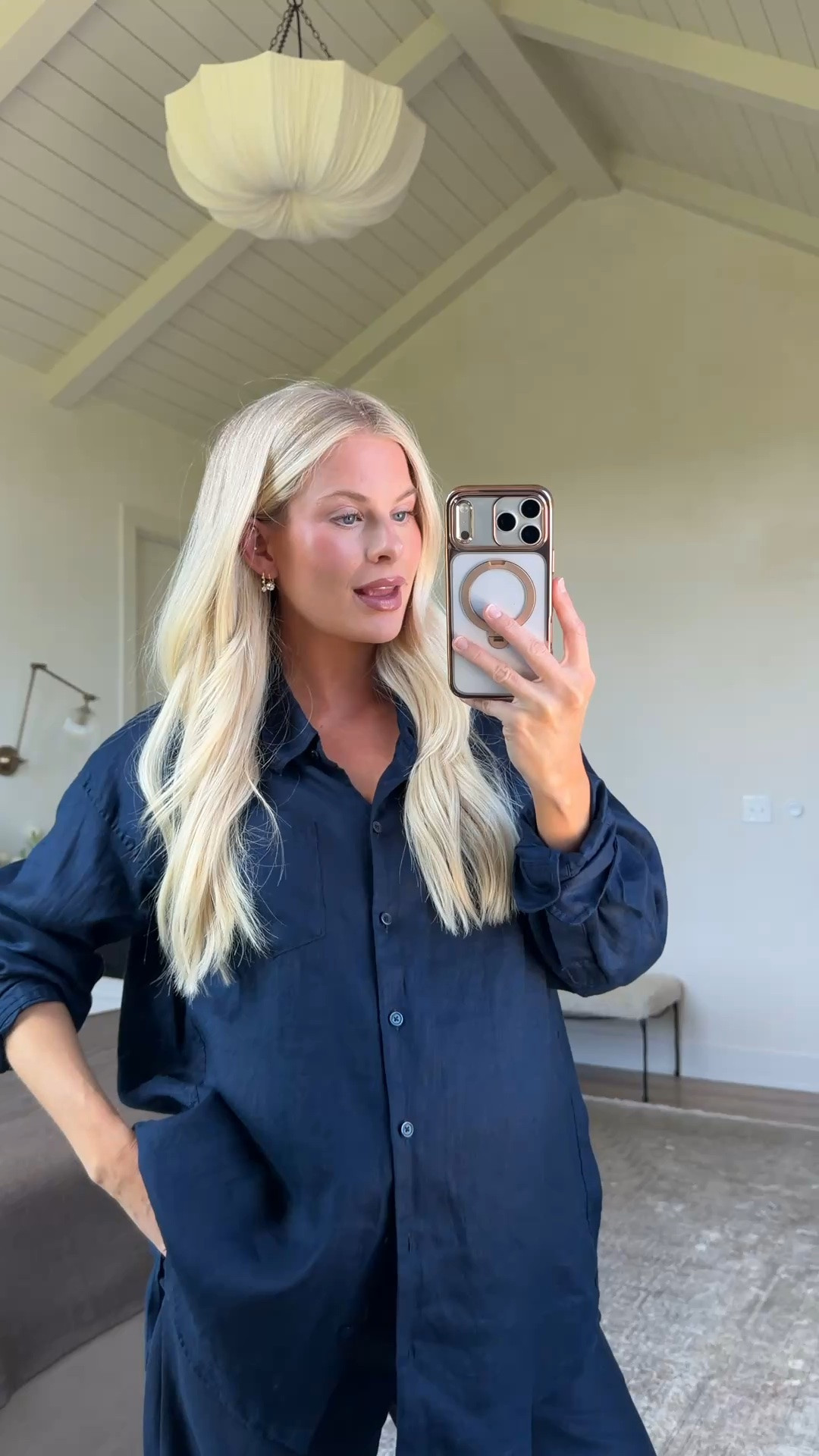SIZE: medium in top and pants (sized up in both for pregnancy)! #kathleenpost #AritziaPartner @Aritzia 

Casual chic, bump friendly, maternity look, MDW outfit, summer outfit, spring transition look, summer matching set, linen set

#LTKBump #LTKSeasonal #LTKootd