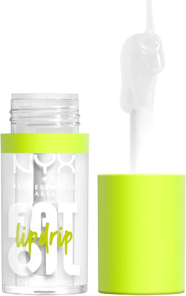 NYX PROFESSIONAL MAKEUP Fat Oil Lip Drip, Moisturizing Lip Oil Gloss, Vegan Tinted Formula, Up to... | Amazon (US)