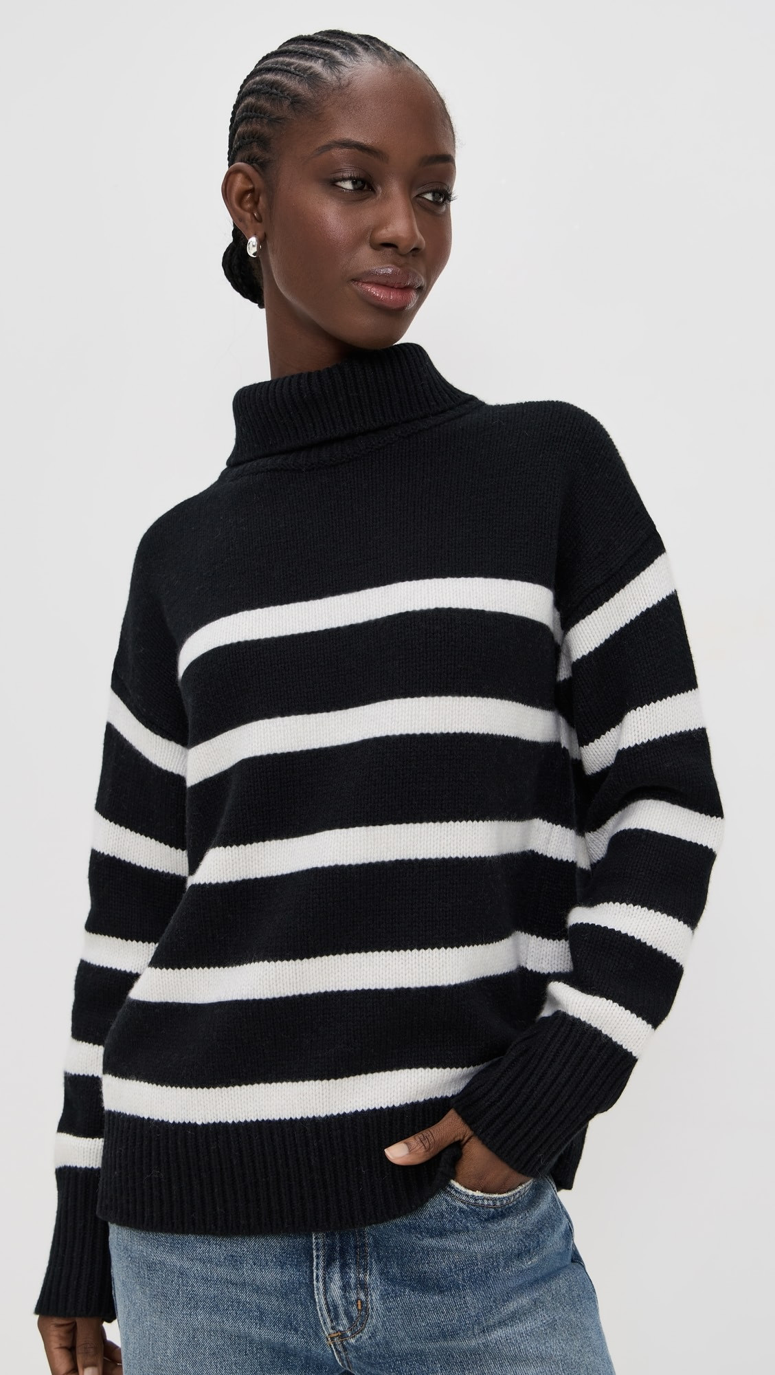 Nottinghill Turtleneck Stripe Sweater | Shopbop