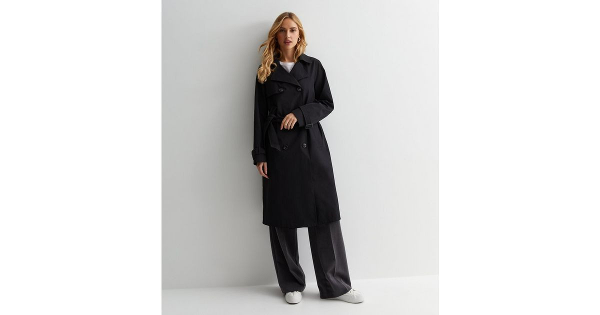 Black Belted Trench Coat | New Look | New Look (UK)