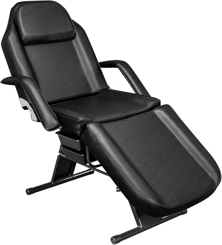 Massage Salon Tattoo Chair Esthetician Bed with Beauty Basket, Professional Tattoo Table Salon Sp... | Amazon (US)