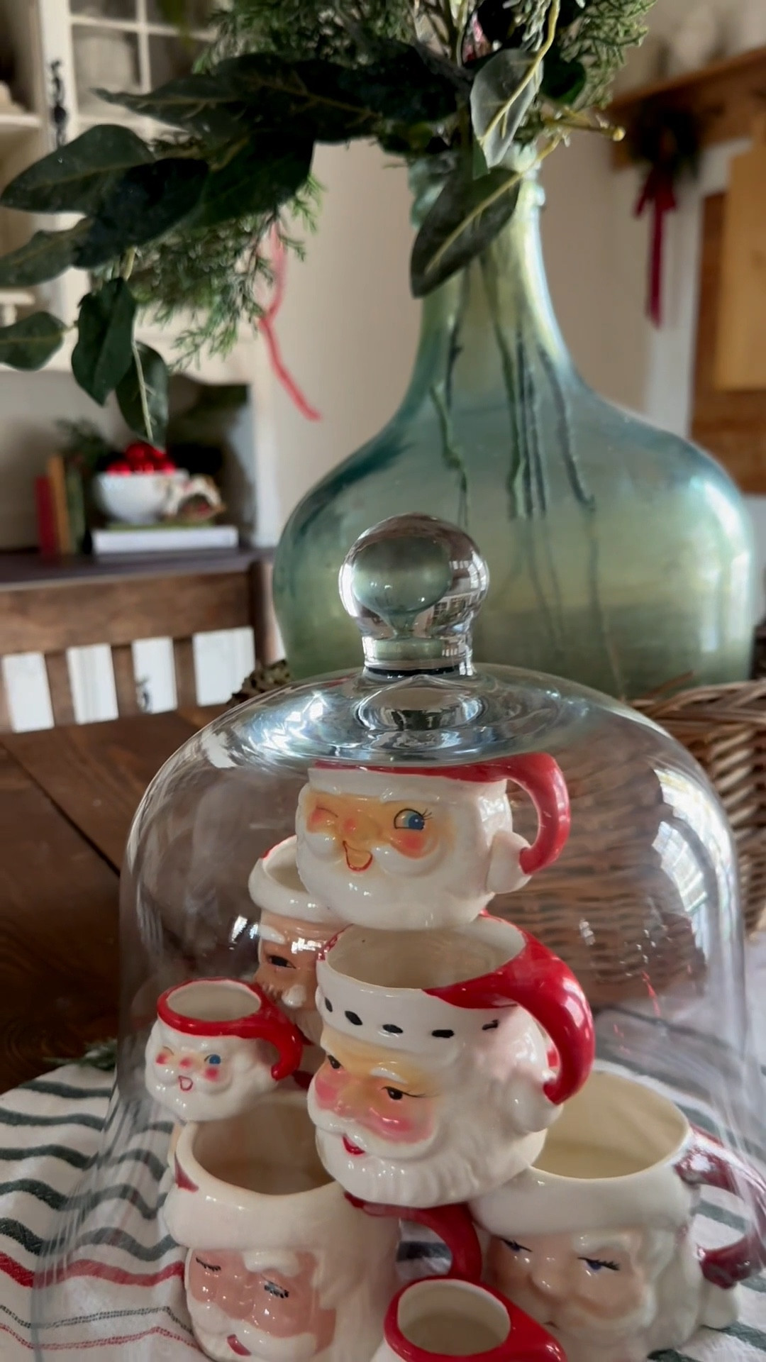 Vintage Santa mugs! Nostalgic Christmas decor 

#LTKSeasonal #LTKdayinmylife #LTKHoliday