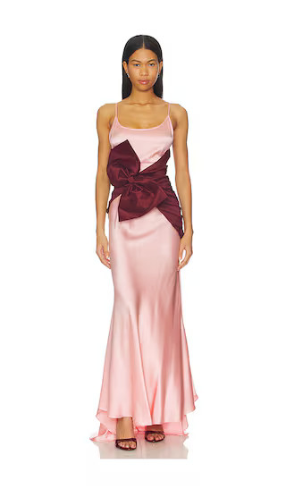 Leonora Gown in Pink | Revolve Clothing (Global)