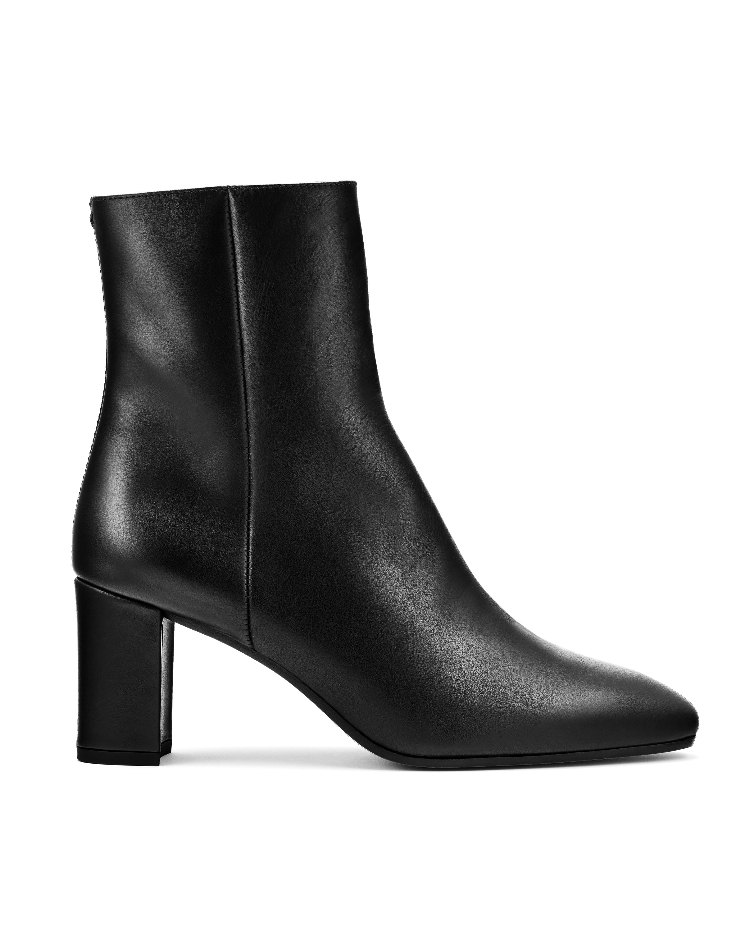 Paz 70: Black Calf | Inez Shoes, LLC