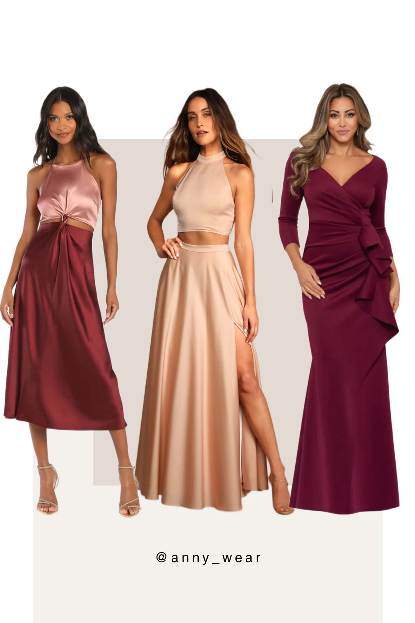 Bronze Color Dresses