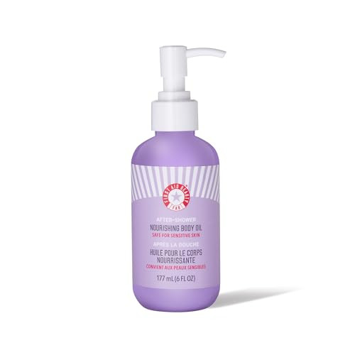 First Aid Beauty Nourishing After-Shower Body Oil – Hydrates Skin + Locks In Moisture with Skin-Loving Lipids + Botanicals – Safe for Sensitive Skin – 6 oz | Amazon (US)