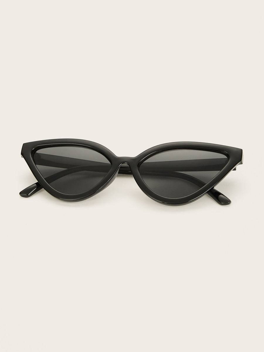 Cat Eye Flat Lens Sunglasses | SHEIN