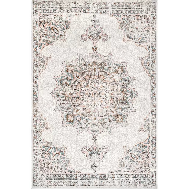 nuLOOM Vintage Medallion Liliana Area Rug | Target