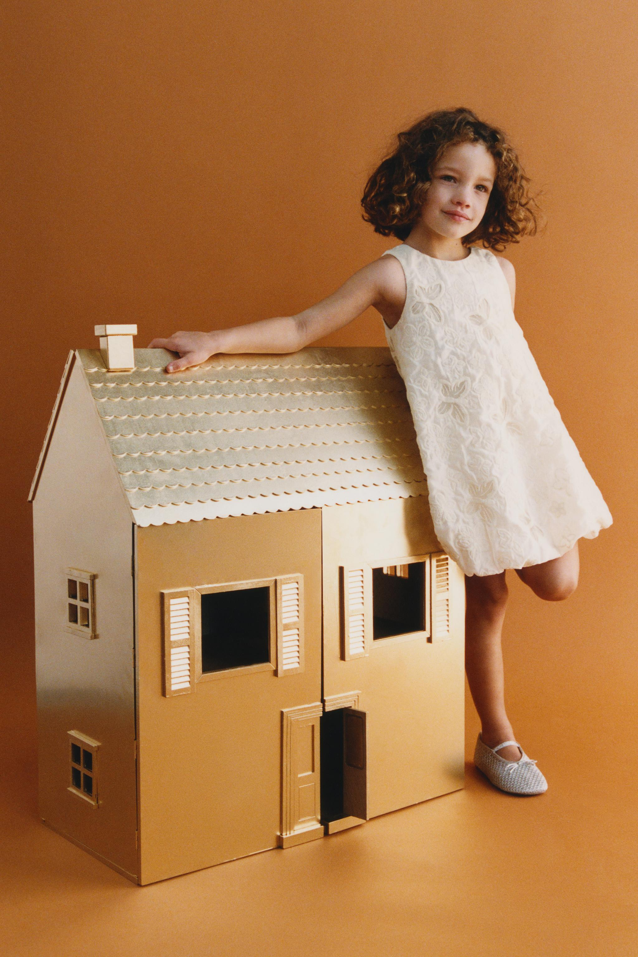 TULLE BUTTERFLY PUFF DRESS | Zara US