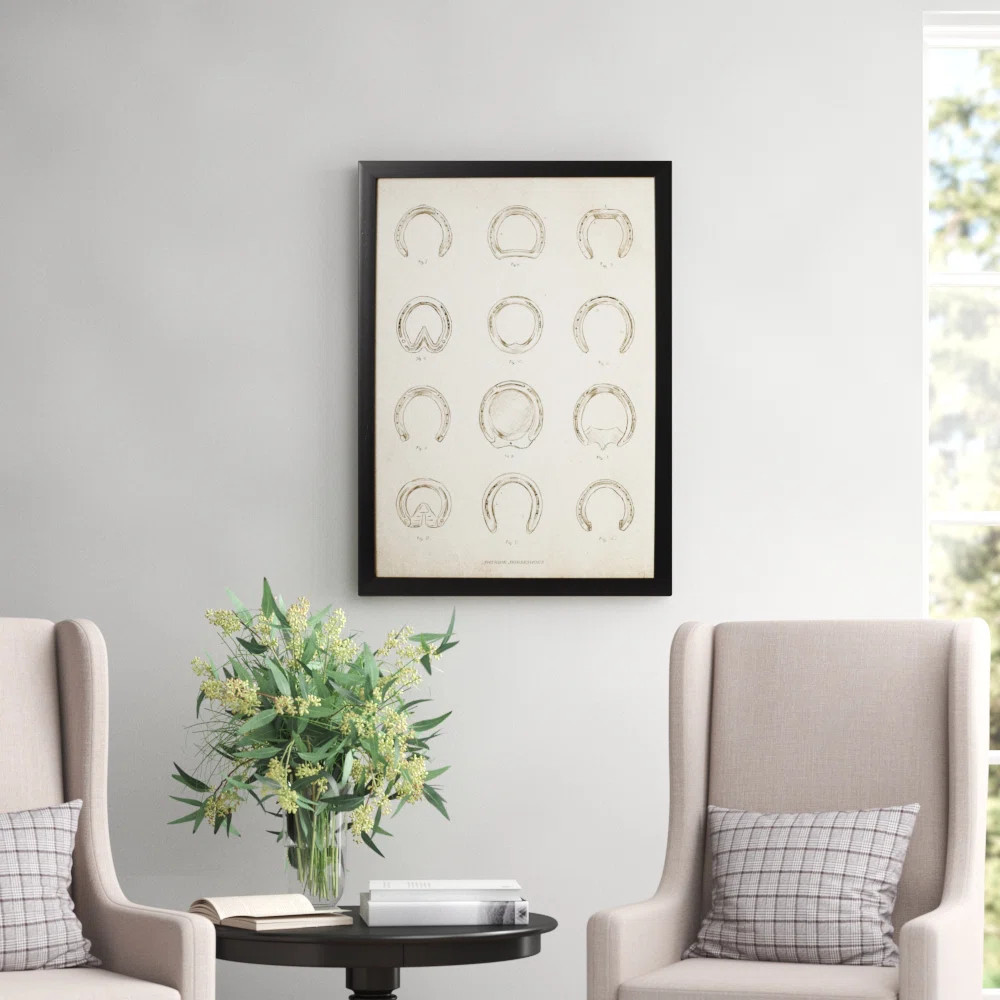 " Antique Horseshoes " | Wayfair North America