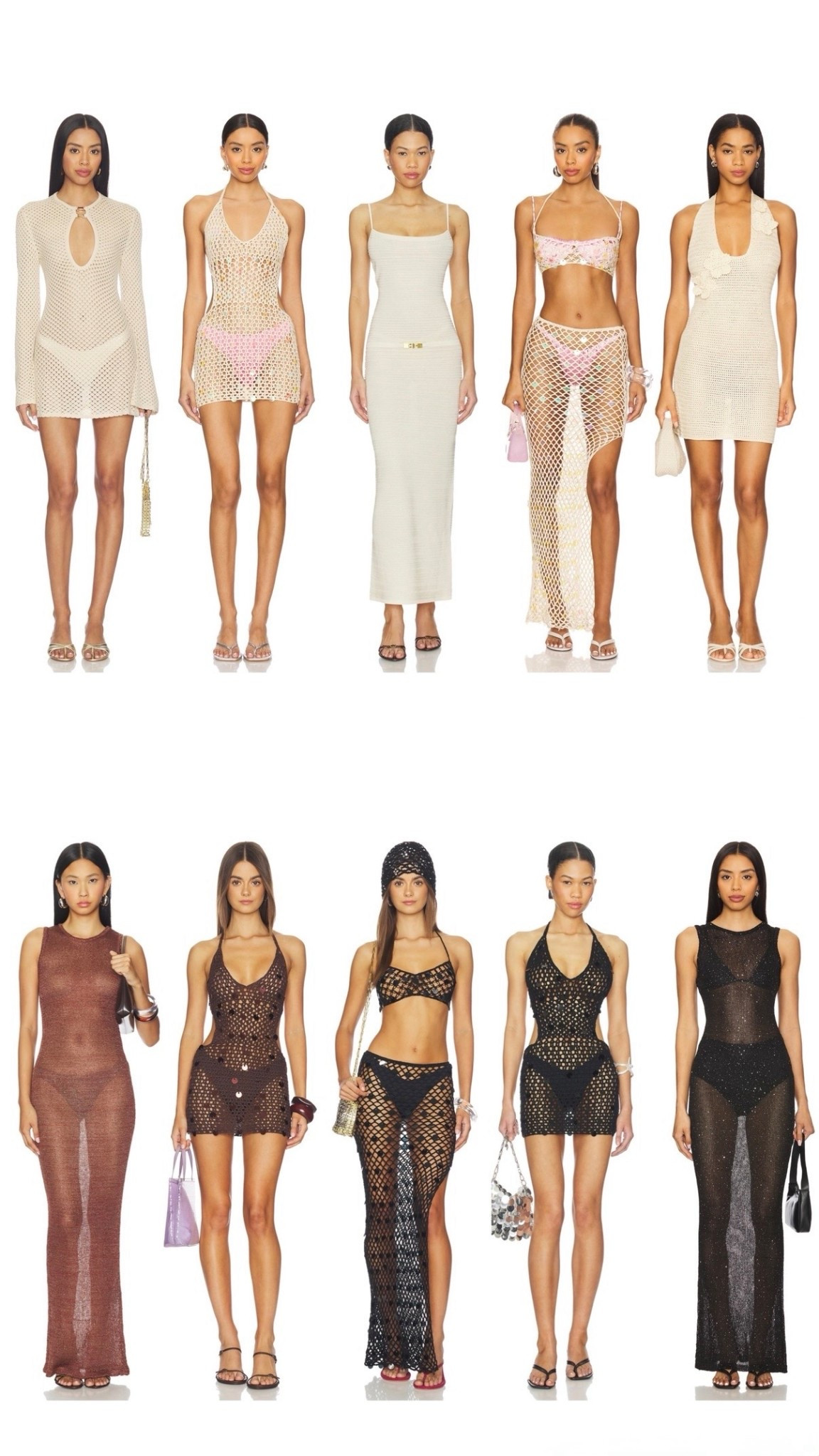 Revolve White, Creme, Brown, and Black Beachwear!

#LTKootd #LTKSwim #LTKTravel