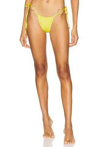 CIN CIN Cove String Bikini Bottom in Lemonade from Revolve.com | Revolve Clothing (Global)