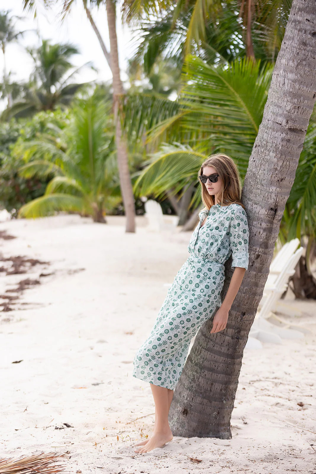 The JA Husband Shirt - Verde Fleur | Julia Amory