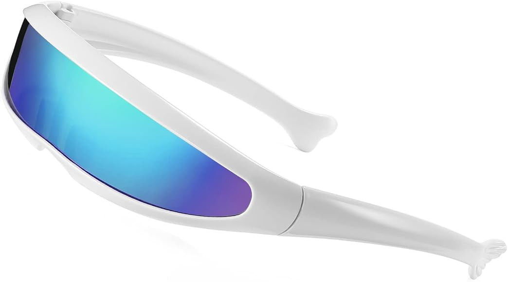 SHEEN KELLY Futuristisch Zyklop Sonnenbrille für Cosplay Schmale Zyklopen Erwachsene Party Wrap ... | Amazon (DE)