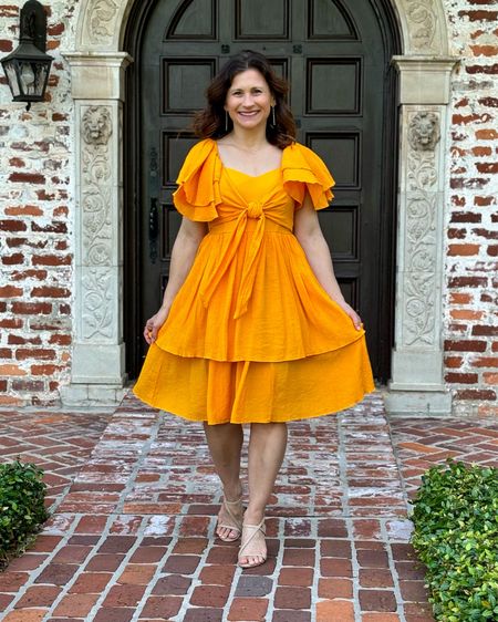 Starting this new week with this cheerful @ivycityco Sonny Dress. Swipe to see the dress details: pockets, sweetheart neckline, flutter sleeves, and smocked back for comfort.

Use my discount code: 𝗣𝗘𝗥𝗙𝗜𝗧𝗟𝗬𝗣𝗘𝗧𝗜𝗧𝗘𝟭𝟱 for 15% off your first order.

I'm 4'10" and 115#; bust 32B, waist 26, hips 36 

Wearing XS (dress is fitted)


#LTKSaleAlert #LTKParties #LTKStyleTip
