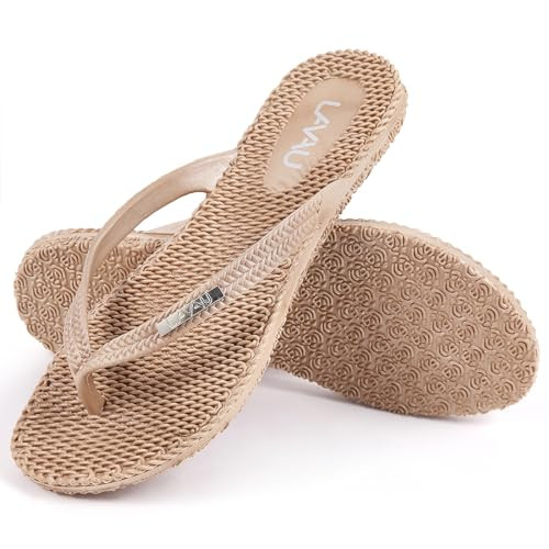 Amazon.com | LAVAU Beach Sandals for Women 2024, Cute Summer Water Shoes for Vacation, Travel and... | Amazon (US)