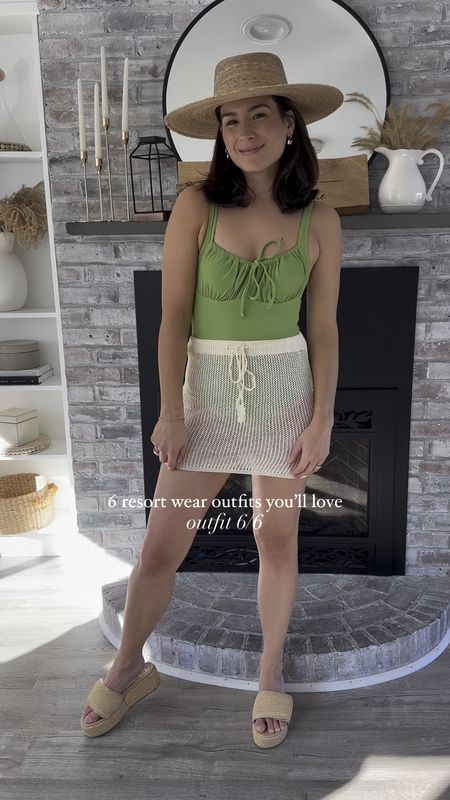 Sharing 6 resort wear outfits you’ll love! This crochet skirt is a set and comes with a cute top. 

I am wearing s a M in the suit and the skirt. Shoes are true to size.

#amazonfashion #vacationoutfit #momoutfit #summerstyles #pinterestinspired #pinterestfashion #momstyleinspo 



#LTKfindsunder100 #LTKfindsunder50 #LTKswim