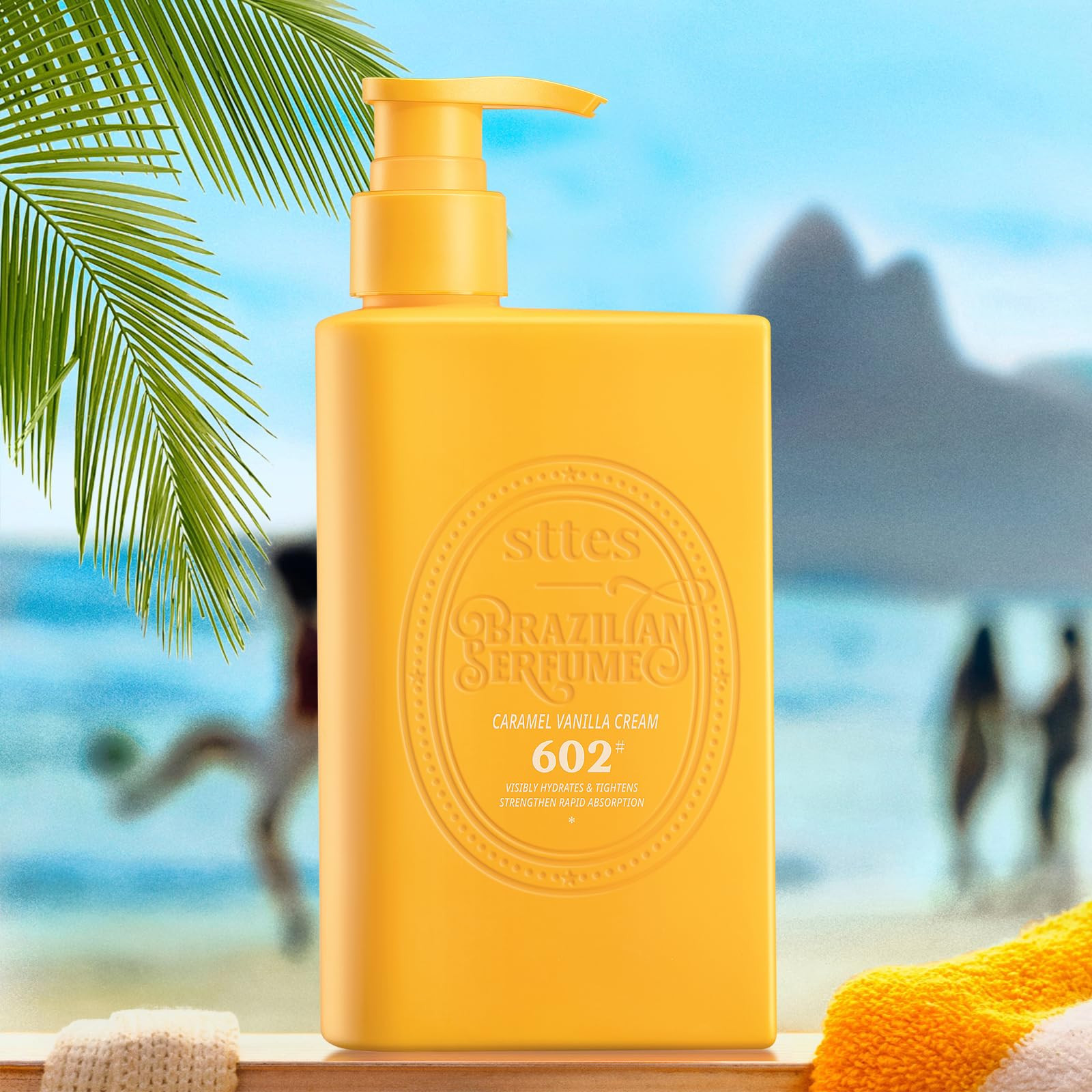 602# Caramel Vanilla Body Lotion - 250ml (8.45 fl oz) Brazilian Body Lotion - Seven Kinds of Pure Vegetable Oils + Active Caffeine (Without Mineral Oil) | Amazon (US)