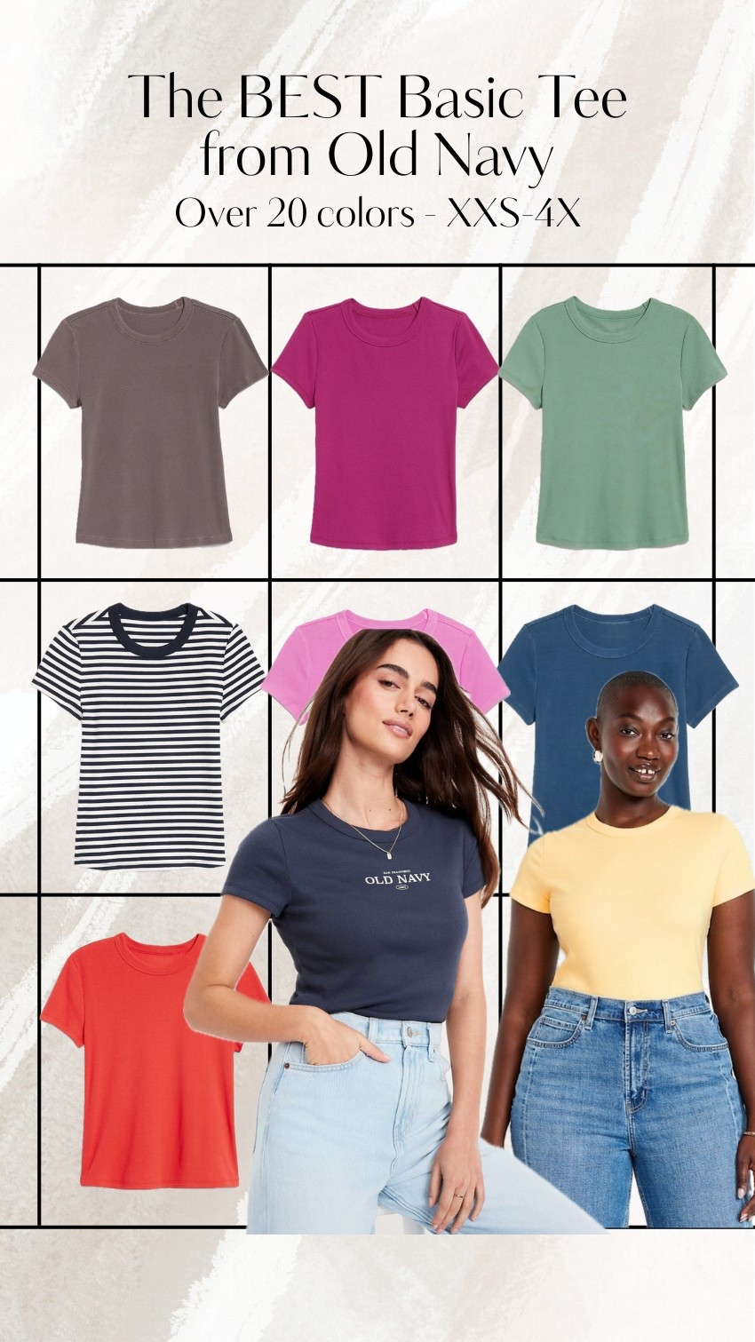 Perfect snug fit ribbed tee - stick to your true size or size up for a relaxed fit. Length is slightly cropped, hits me right below my bellow button and I’m 5’7 and wear XL

#LTKStyleTip #LTKSummerEdit #LTKSaleAlert